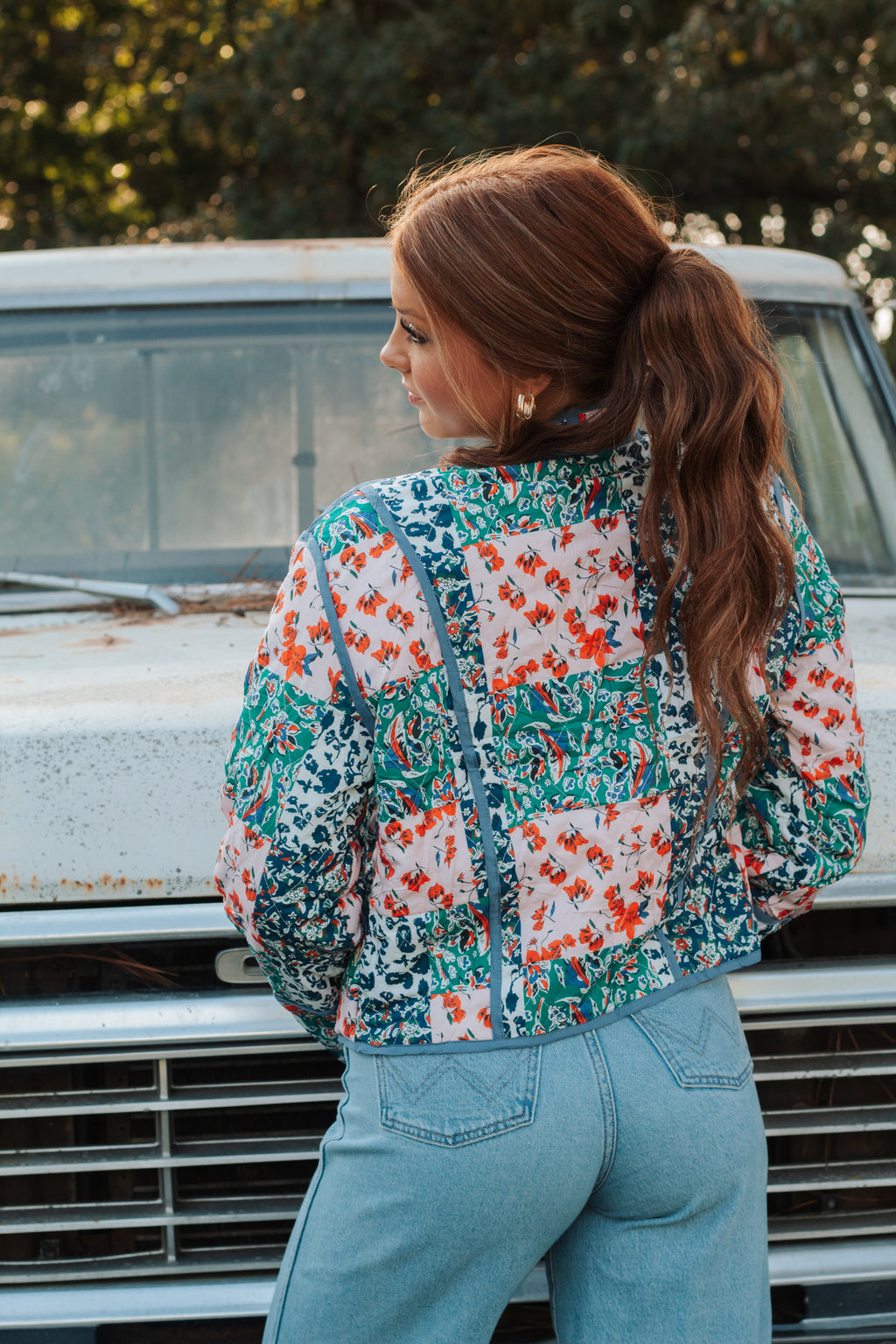 Reversible Floral Jacket