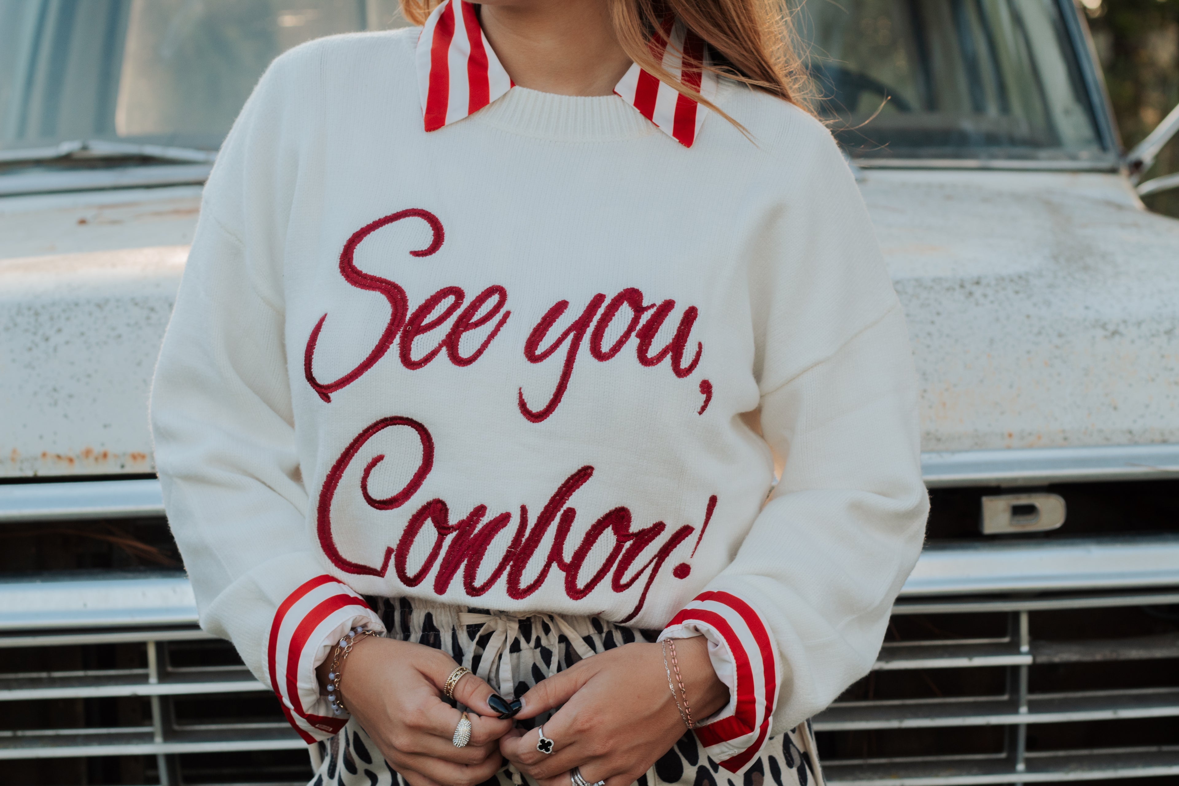 See You, Cowboy Sweater